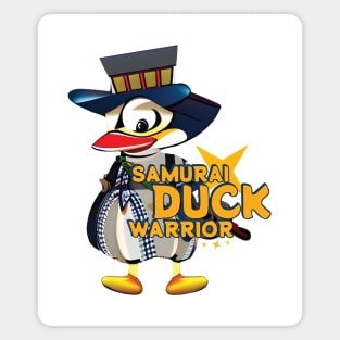 Samurai Duck Warrior Magnet